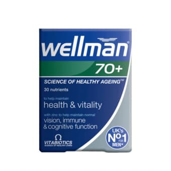 Vitabiotics Wellman 70+ таблетки N30