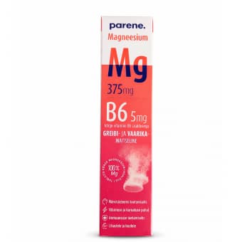 Parene Magneesium 375mg+B6 5mg N20
