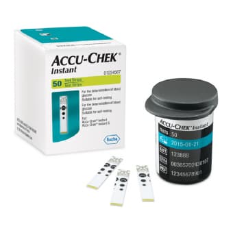 Accu-Chek Instant veresuhkru testribad N50