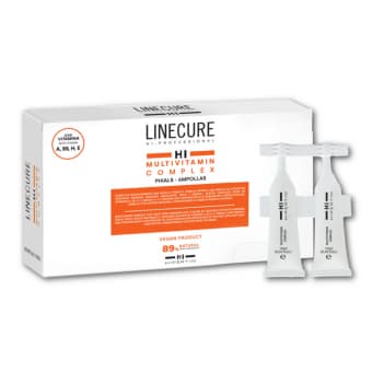 Linecure Multivitamin Complex taastavad ampullid kahjustunud juustele N10