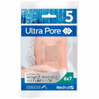 Medrull Ultra Pore veekindel kirurgiline plaaster 6x7cm N5