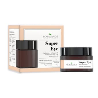 Bio Balance Super Eye silmakreem hüaluroonhappe, kollageeni ja C-vitamiiniga 20 ml