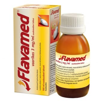 FLAVAMED VAARIKAMAITSELINE SUUKAUDNE LAHUS 3MG/ML 100 ml