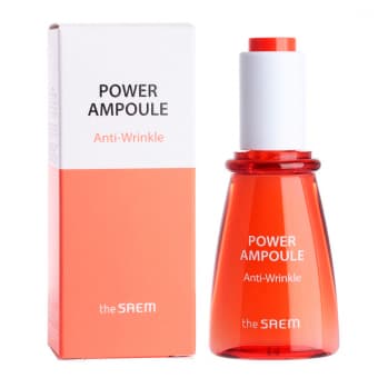 THE SAEM Power Ampoule Anti-Wrinkle näoseerum kuivale ja küpsele nahale 35 ml
