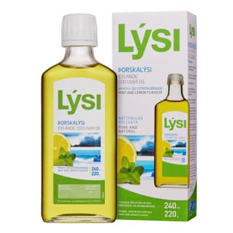 Lysi Omega-3 kalamaksaõli piparmünt & sidrun 240 ml