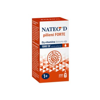 Nateo капли с витамином D FORTE 1000IU 10 мл
