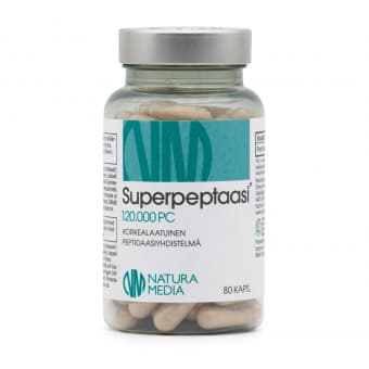 Natura Media Superpeptaas 120 000PC kapslid N80