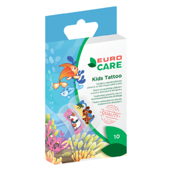 Eurocare Kids Tattoo plaastrite komplekt 25 x 27 mm N10