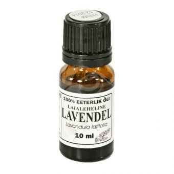 Lavendliõli 100% laialeheline 10 ml