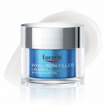 Eucerin Hyaluron-Filler + 3x Effect niisutav öine geel-kreem hüaluroonhappe ja vitamiin B5-ga 50 ml