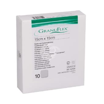 Granuflex hüdrokolloidplaaster 15x15cm N10