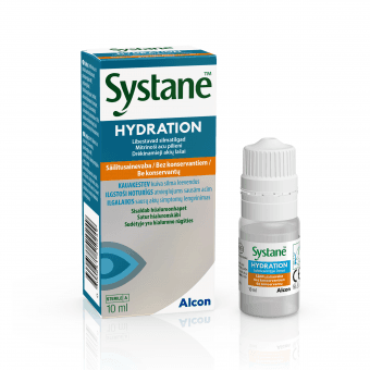 Systane Hydration säilitusaineta niisutavad silmatilgad 10 ml
