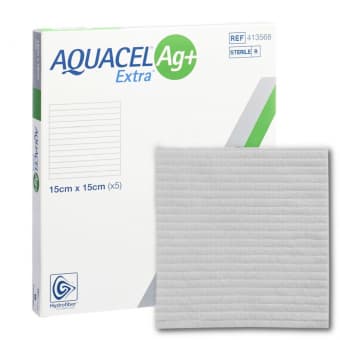 Aquacel Ag+ Extra haavaside 15x15cm N5