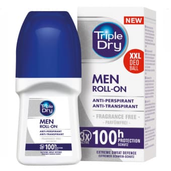 Triple Dry Men rulldeodorant-antiperspirant meestele 50 ml