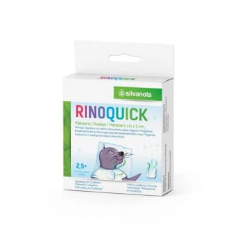 Silvanols Rinoquick aroomiplaaster lastele alates 2.eluaastast N5