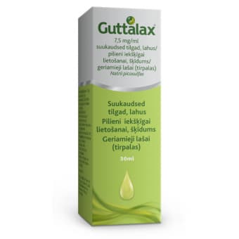 GUTTALAX SUUKAUDSED TILGAD 7.5MG/ML 30 ml