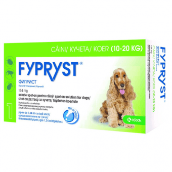 FYPRYST TÄPILAHUS KOERALE (10-20KG) 134MG/1.34ML N1