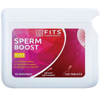 FITS Sperm Boost 7 in 1 kompleks tabletid N120