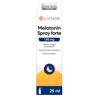 Livsane Мелатонин Forte спрей 1,95мг 25 мл