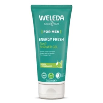 Weleda For Men Energy Fresh 3in1 meeste dušigeel näole, kehale ja juustele 200 ml