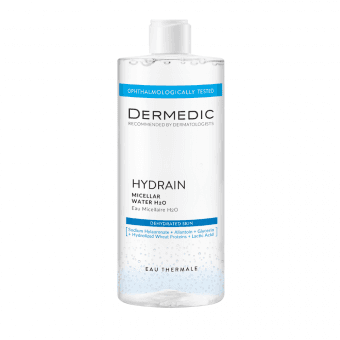 Dermedic Hydrain mitsellaarvesi 500 ml