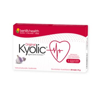 Bertils Kyolic Original laagerdunud küüslaugu tabletid 600mg N25