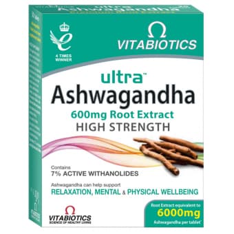 Vitabiotics Ultra Ashwagandha tabletid N30