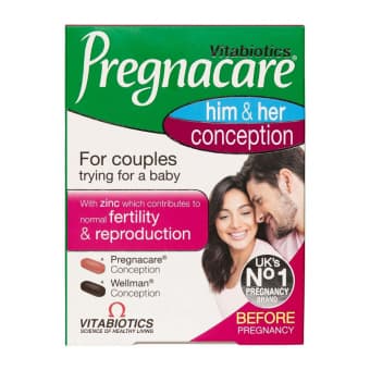 Vitabiotics Pregnacare Conception Him&Her таблетки N60