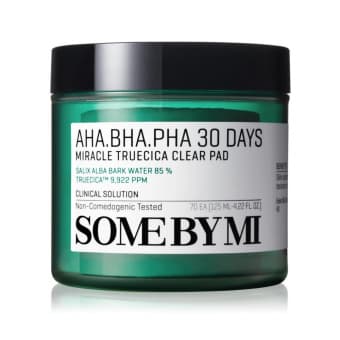 SOME BY MI AHA-BHA-PHA 30 Days Miracle Truecica Clear Pad koorimispadjad hapetega N70