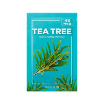 THE SAEM Natural Tea Tree kangasmask teepuu ekstraktiga