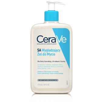 CeraVe SA Smoothing Cleanser õrnalt kooriv puhastusvahend näole ja kehale 473 ml