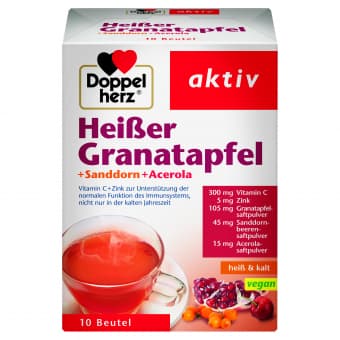 Doppelherz Aktiv kuum jook granaatõun+astelpaju+acerola N10
