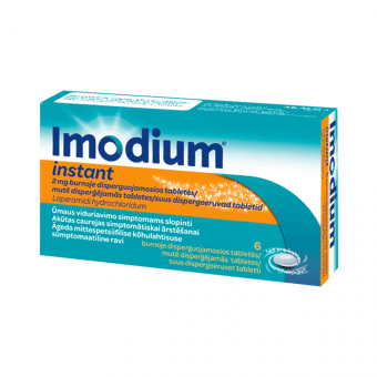 IMODIUM INSTANT SUUS DISPERG TBL 2MG N6