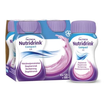 Nutridrink Compact напиток с лесными ягодами 4x125мл