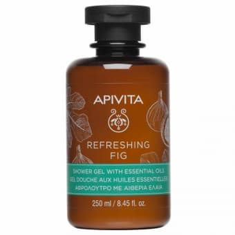 Apivita Refreshing Fig Shower Gel With Essential Oils гель для душа 250 мл