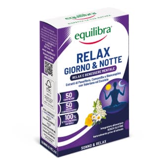 Equilibra Relax Day & Night tabletid närvisüsteemile N50