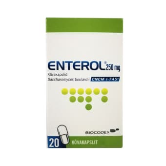 ENTEROL CAPS 250MG N20