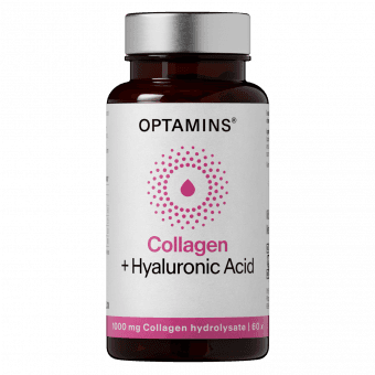 Optamins Коллаген + гиалуроновая кислота, капсулы N60