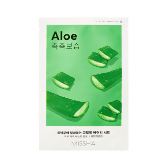 Missha Airy Fit niisutav kangasmask aaloe ekstraktiga N1