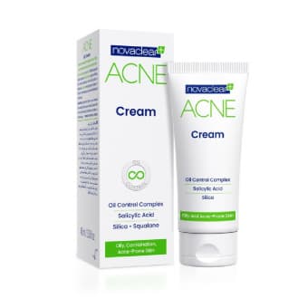 Novaclear Green Acne näokreem rasusele ja kombineeritud näonahale 40 ml