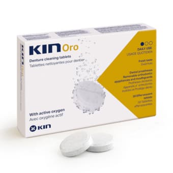 KIN Oro puhastustabletid proteesidele N30