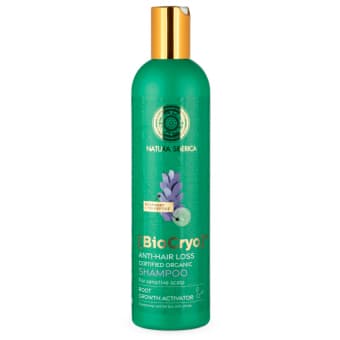 Natura Siberica BioCryo Anti-Hair Loss šampoon juuste väljalangemise vastu 400 ml
