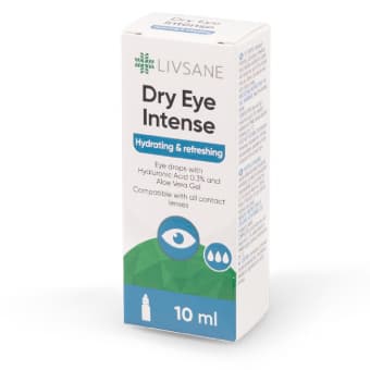 Livsane silmatilgad kuivadele silmadele intensiivsed 10 ml