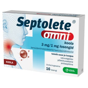SEPTOLETE OMNI KOOLA LOSENG 3MG+1MG N16