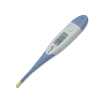 Microlife termomeeter digitaalne MT1931G painduva kullatud otsaga