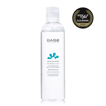 BABE mitsellaarvesi prebiootikumidega 250 ml