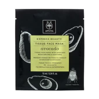 Apivita Express Beauty avokaado niisutav ja rahustav kangasmask