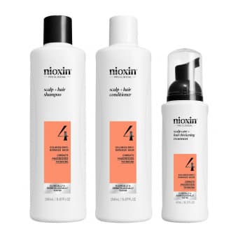 Nioxin Pro Clinical System 4 peanahka hooldav ja juukseid tihendav komplekt 150ml+150ml+50ml