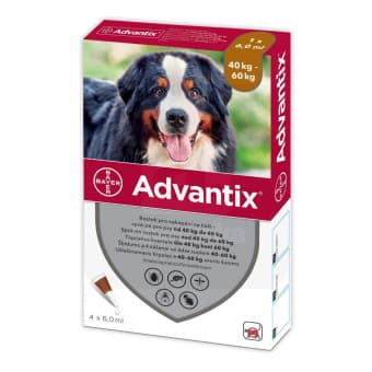 ADVANTIX TÄPILAHUS KOER 500MG+100MG/ML 40-60KG N4