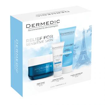 Dermedic Hydrain öökreemi komplekt